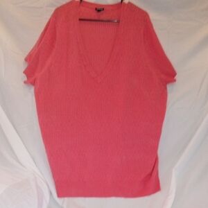 Torrid Pink V-Neck Blouse